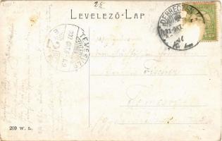 1907 Debrecen, városháza, Tóth üzlete. W.L. 209.  (EK)