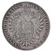 Ausztria 1823A 1/2 Tallér Ag "I. Ferenc" (13,93g) T:2 patina, kis ph.  Austria 1823A 1/2 T...