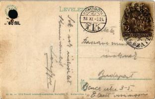 Komárom, Komárno; Régi várkapu / old castle gate + 1938 Komárom visszatért So. Stpl. (EK)