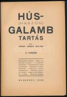 Köves Gábor Zoltán: Hús- (haszon) galamb tartás. Bp., 1946, Athenaeum-ny., 31 p. Második kiadás. Kia...