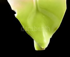 Kis rózsa, kézzel festett, jelzett, apró lepattanásokkal, m: 7,5 cm