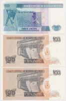 Peru 1987-1988. 100I (2x) + 10I + 5000I + 10000I T:I

Peru 1987-1988. 100 Intis (2x) +10 Intis + 5...
