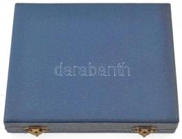 Madarassy Walter (1909-1994) 1973. "Budapest 1873-1973" Centenáriumi Br plakett eredeti dí...