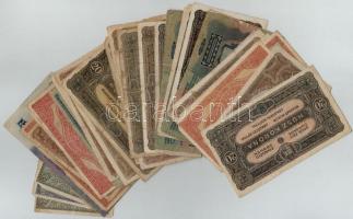 50db-os vegyes korona tétel, nagyrészt 1920-as kiadások T:III,III-