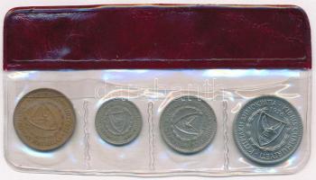 Ciprus 1963. 25m + 1976. 100m + 1978. 5m + 1981. 50m fóliatokban T:1-,2
Cyprus 1963. 25 Mils + 1976...