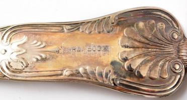 Alpakka evőeszköz készlet, doboz nélkül, összesen:51 db