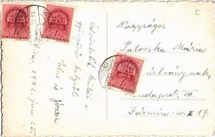 1942 Kolibica, Colibita; Cazarul / látkép, kunyhók / general view, cottages. photo