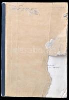 1980 Magyar Építőművészek Szövetsége Rendes tagok és tagok névsora. Bp., 1980. Számos bejegyzéssel, ...