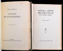 Babits Mihály: Levelek Iris koszorujából. Bp.,1914,Nyugat, 94+2 p. Második kiadás. Későbbi átkötött ...