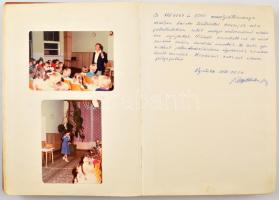 Balogh Béla és Mártonffy Mária színészházaspár 4 db vendégkönyve bennük aláírásokkal, néhány fotóval