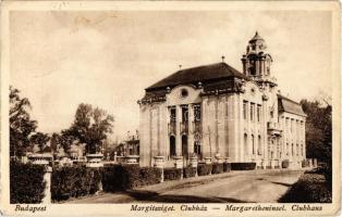 1929 Budapest XIII. Margitsziget, Clubház, nyilvános étterem és kávéház (EK)