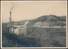 1927 A budai téglagyár, fotó, hátulján feliratozva, 13×17,5 cm