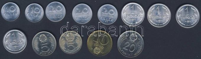 1941-84. 10f (2x), 20f (3x), 1P (4x), 5Ft (2x), 10Ft (1x), 20Ft (1x) T:1,1/2