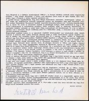 1968 Anna Margit kiállítási katalógusa. Salgótarján, Magyar Hirdető-ny., A szerző által dedikált