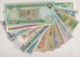 Vegyes: Egyiptom 1978-2008 1P + 1994-2007 50P + 25P + Libanon 1964-80 1L + 1988 500L (2x) + 1000L + ...