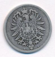 Német Birodalom 1875A 1M Ag I. Vilmos T:2- German Empire 1875A 1 Mark Ag Wilhelm I C:VF