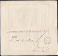 1924 Miskolc, meghívó az ipari kiállításra