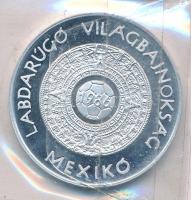 Bognár György (1944-) 1986. "Labdarúgó Világbajnokság Mexikó" fém emlékérem (32mm) T:1 (er...