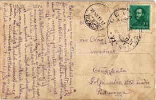 Léva, Levice; építkezés a vasútvonal mentén (?) / construction along the railway line + 1938 Léva vi...