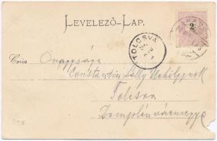 1898 Kassa, Kosice; dóm, székesegyház, belsők, oltár. Kiadja Maurer Adolf / cathedral, interior, alt...