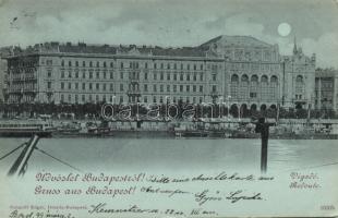 1899 Budapest Vigadó Litho