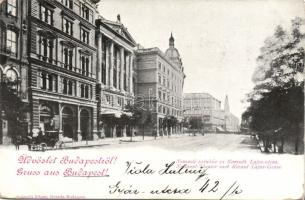 1899 Budapest régi Nemzeti Színház