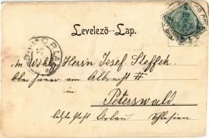 1902 Sztracenai-völgy, Stracenovska dolina, Stratena; Sztraczenai sziklakapu / Straczeneer Felsentho...