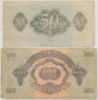 1944. 5-100P (5xklf) "A Vöröshadsereg Parancsnoksága" T:III