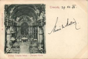 1899 Trencsén  PIarist church