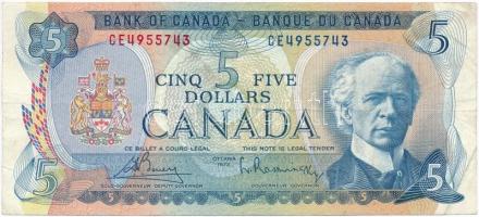 Kanada 1972. 5$ T:III Canada 1972. 5 Dollars C:F Krause 87