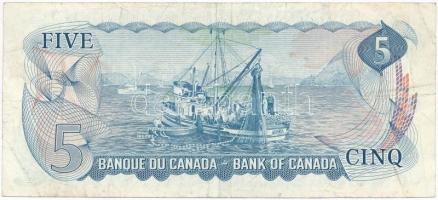 Kanada 1972. 5$ T:III Canada 1972. 5 Dollars C:F Krause 87