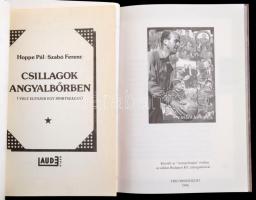 Vegyes labarúgással kapcsolatos könyvtétel, 2 db: 

Hoppe Pál-Szabó Ferenc: Csillagok angyalbőrben...
