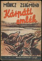Móricz Zsigmond: Kárpáti emlék. Összevál. és előszóval ellátta: Fazekas László. A szövegrajzokat és a borítólapot rajzolta: Litkey György. Nemzeti könyvtár 148-149. Bp.,1944, Stádium. Kiadói papírkötés.