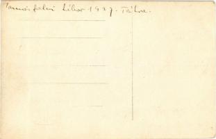 1927 Szepestamásfalva, Tamásfalu, Spisské Tomásovce; Tamásfalvi tábor, híd / camp, bridge. photo