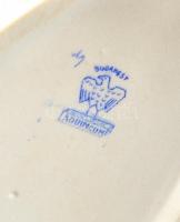 Aquincumi porcelán akt, kézzel festett, jelzett, kis kopásnyomokkal, m: 22,5 cm