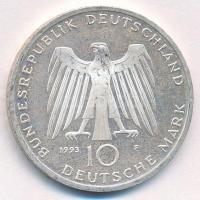 Németország 1993F 10M Ag "1000 éves Potsdam" T:2(PP) Germany 1993F 10 Mark Ag "1000th...