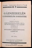 Ipari szakkönyvár 2 kötete: 
Vízvezetékszerelés I-III. kötet. (Egy kötetben.) Összeállította: Magya...
