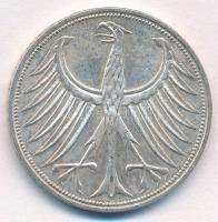 NSZK 1972F 5M Ag T:1-  
FRG 1972F 5 Mark Ag C:AU
Krause KM#112.1