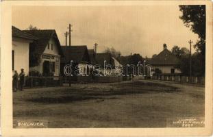 1932 Szélnye, Szielnicz, Sielnica; utca, üzlet / street, shop. Lumen photo