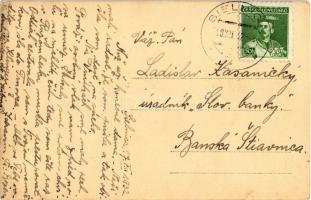 1932 Szélnye, Szielnicz, Sielnica; utca, üzlet / street, shop. Lumen photo