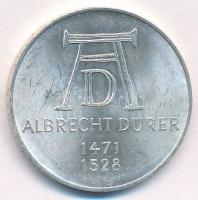 NSZK 1971D 5M Ag Albrecht Dürer születésének 500. évfordulója T:1- (PP) FRG 1971D 5 Mark Ag 500th Anniversary - Birth of Albrecht Dürer C:AU (PP) Krause KM#129