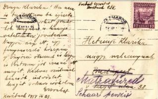 1934 Felsőzúgó-fürdő, Ruzsbachfürdő, Bad Ober Rauschenbach, Kúpele Vysné Ruzbachy; strand / swimming...