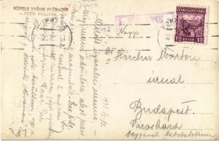 ~1934 Felsőzúgó-fürdő, Ruzsbachfürdő, Bad Ober Rauschenbach, Kúpele Vysné Ruzbachy; strand / swimmin...