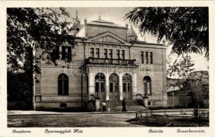 Beszterce, Bistritz, Bistrita; Iparosegyleti ház. Kiadja Zikeli Gusztáv / Gewerbeverein / House of Craftsmen Association