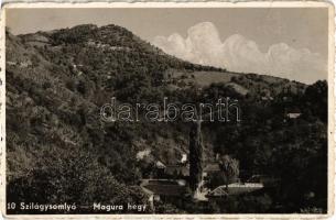 Szilágysomlyó, Simleu Silvaniei; Magura hegy. Kiadja Bartha Anna / Magura Simleului / mountain (EK)