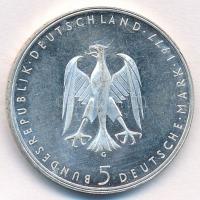 NSZK 1977G 5M Ag "Heinrich von Kleist születésének 200. évfordulója" T:1- (eredetileg PP) ...