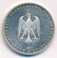 NSZK 1977G 5M Ag "Heinrich von Kleist születésének 200. évfordulója" T:1- (eredetileg PP) ...