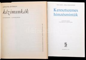 Paul Ilona-Zsille Zsigmondné: Keresztszemes hímzésminták. Bp., 1974, Minerva. Kiadói papírkötésben.+...