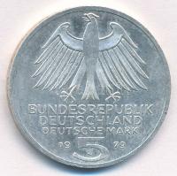 NSZK 1979J 5M Ag "Német Régészeti Intézet 150. évfordulója" T:2 (PP) FRG 1979J 5 Mark Ag &...