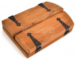 Faragott úti szárnyas oltár, jelzés nélkül, 24×16 cm